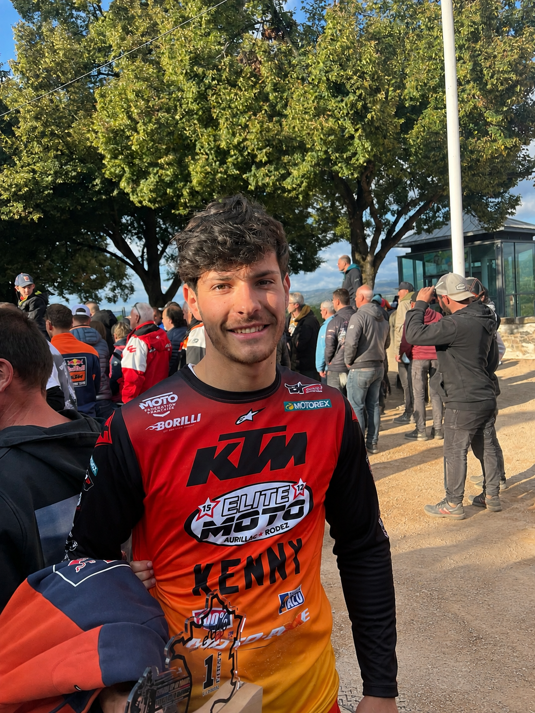Yann Dupic, éducateur et guide enduro à Ambert